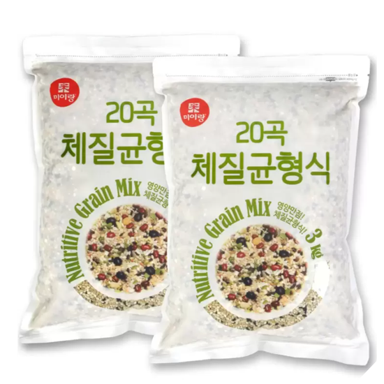미이랑 체질균형식 3kg x 2