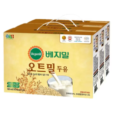 베지밀 오트밀 두유 190ml x 24 x 3