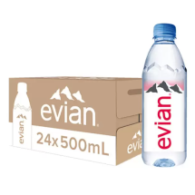 에비앙 천연광천수 500ml x 24 팩