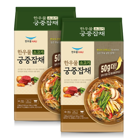 한우물 소고기잡채350g x 5 x 2pk