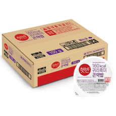 햇반 귀리 흑미 곤약밥 150g x 24