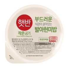 CJ 햇반 발아 현미밥 작은공기 130g x 3 x 12