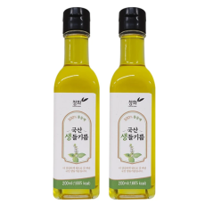 청화농산국산생들기름200ml x 2