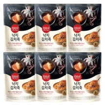 햇반 소프트 밀낙지 김치죽 420g x 6