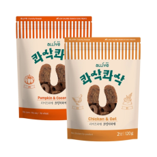 올리브 콰삭콰삭 애견 간식 120g x 12