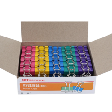 파워 클립25mm (중) 50pcs x 5팩