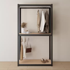 스피드랙 다용도 3단 철제 행거 100 x 40 x 180cm