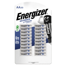 에너자이저 리튬건전지 AA 20개