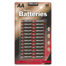 커클랜드 시그니춰 AA 건전지 48개
