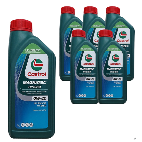 캐스트롤 마그네텍 HYBRID 합성엔진오일 0W-20 1L 6개