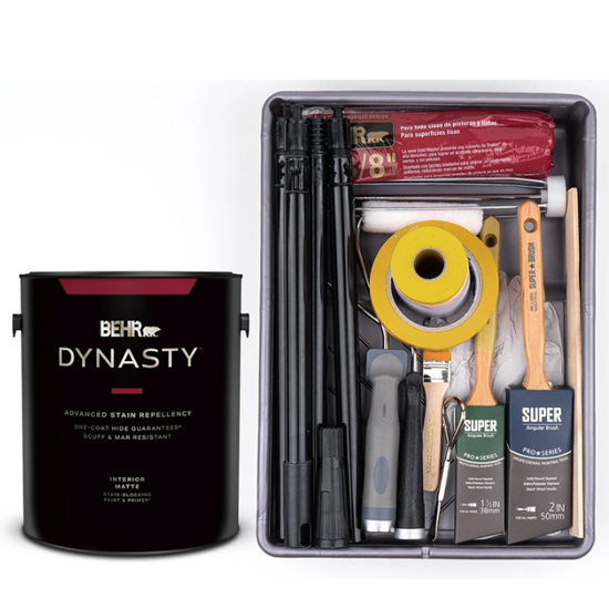 베어 다이너스티 무광 페인트 3.78L 도구 세트