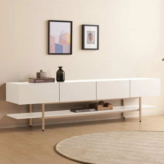 라이즈루첸 2단 TV 거실장 2000