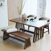 리비니아 몬타 아슬란 원목식탁세트