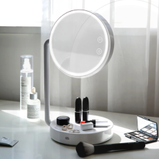 오아 탁상용 LED 조명거울