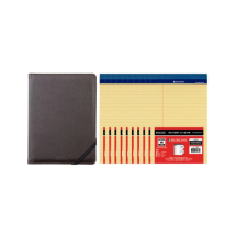 옥스포드 리갈패드 A5 노랑 40매 10권 + 비즈바인더