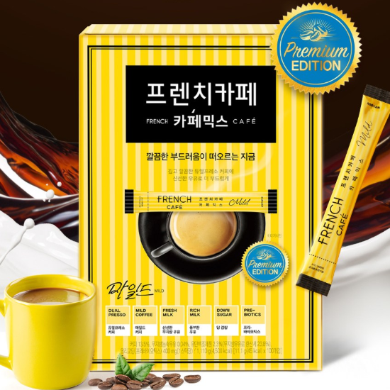 프렌치카페 카페믹스 마일드 11.1g x 100개입 x 2