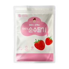 100% 순수딸기 동결건조 과일 20g x 10