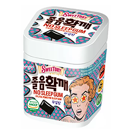 스위토리 졸음 확 깨는 껌 108g x 8개