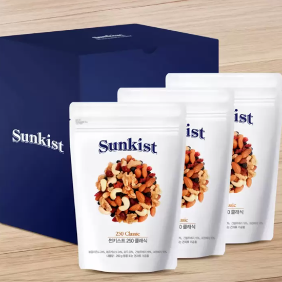 썬키스트 클래식 믹스 250g x 3