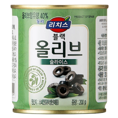 리치스 블랙 올리브 200g x 12 x 3 Box