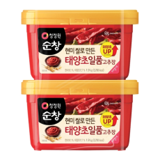 청정원 태양초 고추장1.9kg x 2