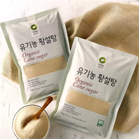 청정원 유기농 황설탕 2kg x 2