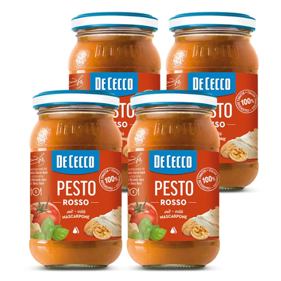 데체코 페스토 로쏘 마스카포네 200G X 4