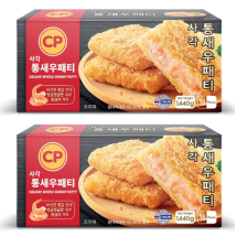 CP 사각통새우패티80g x 18 x 2 (2880g)