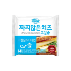 덴마크 짜지않은 치즈 고칼슘&비타민 252g x 10