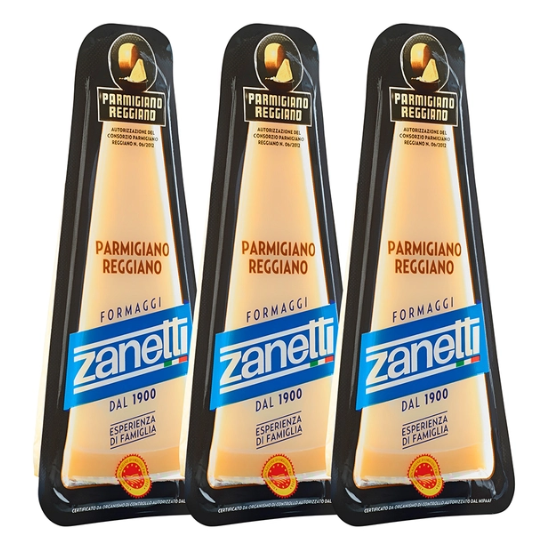 Zanetti 파마지아노 레지아노 200g x 3 Zanetti Parmigiano Reggiano 200g x 3
