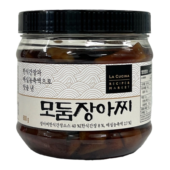 라쿠치나 모둠장아찌 800g x 2