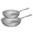 휘슬러 카타니아 스테인리스 프라이팬 세트 2P