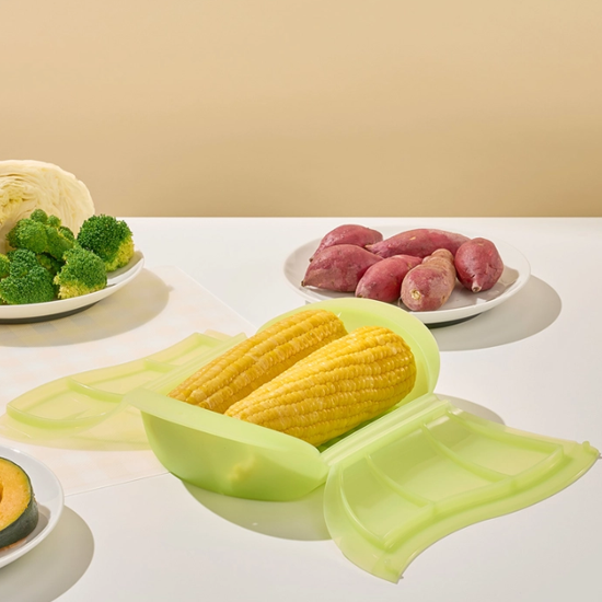 실리만 실리콘 날개형 찜기 (트레이 포함)