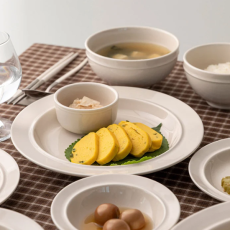 쓰임 레트로라인 4인 디너 홈세트 24P