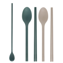 실리만 실리콘 수저세트 5P