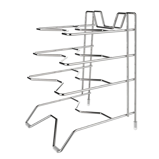 쿡에버 퓨어 스테인리스 프라이팬 정리대