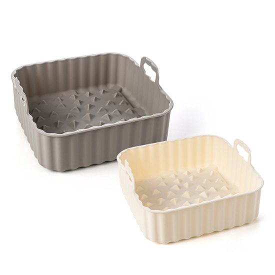 실리만 실리콘 사각 에어프라이어팟 2종 세트