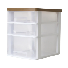 아이리스 슬림형 탁상용 정리함