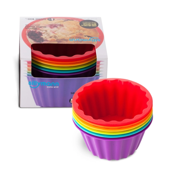 실리만 머핀 빵틀 세트12P(중+대)