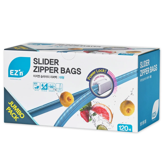 이지엔 슬라이더 스탠딩백 대형 120매